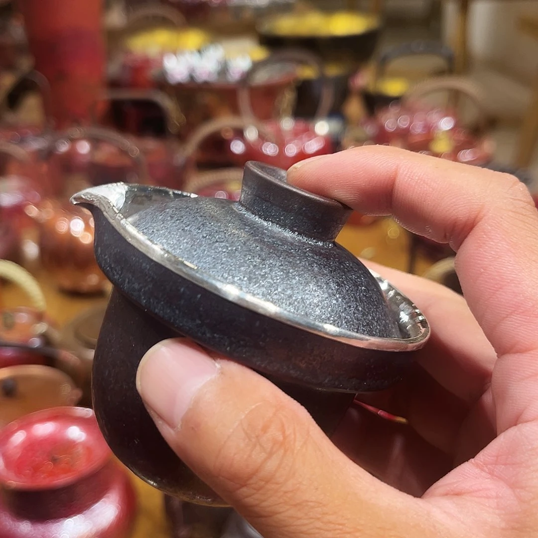 ?老岩泥手抓公道手工锻打工艺