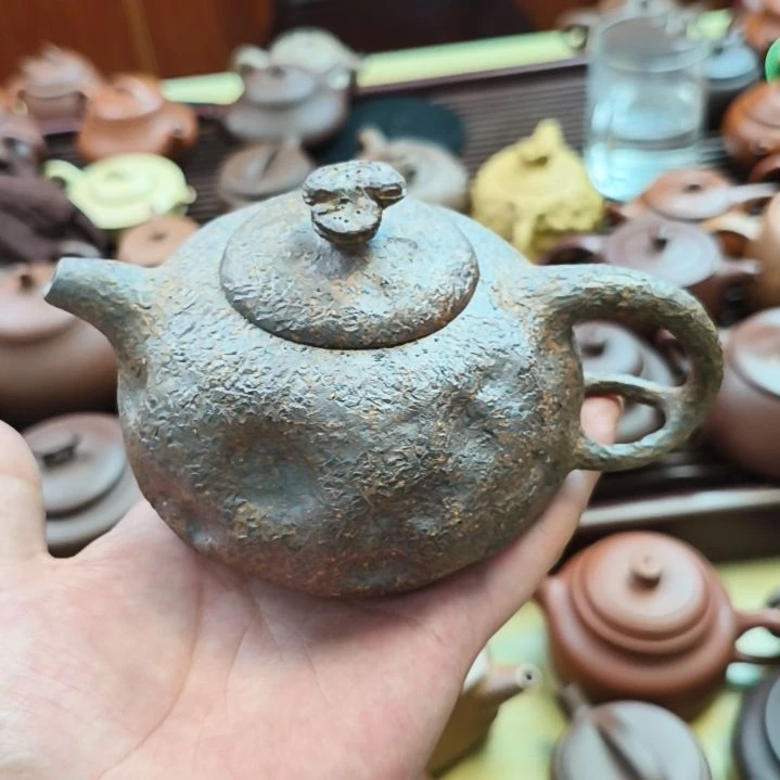 茶壶紫砂宜兴紫砂微瑕