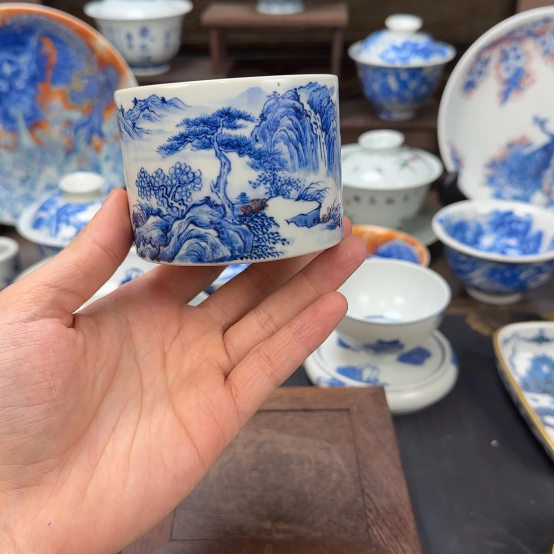 杯哥**?景德镇手工手绘陶瓷