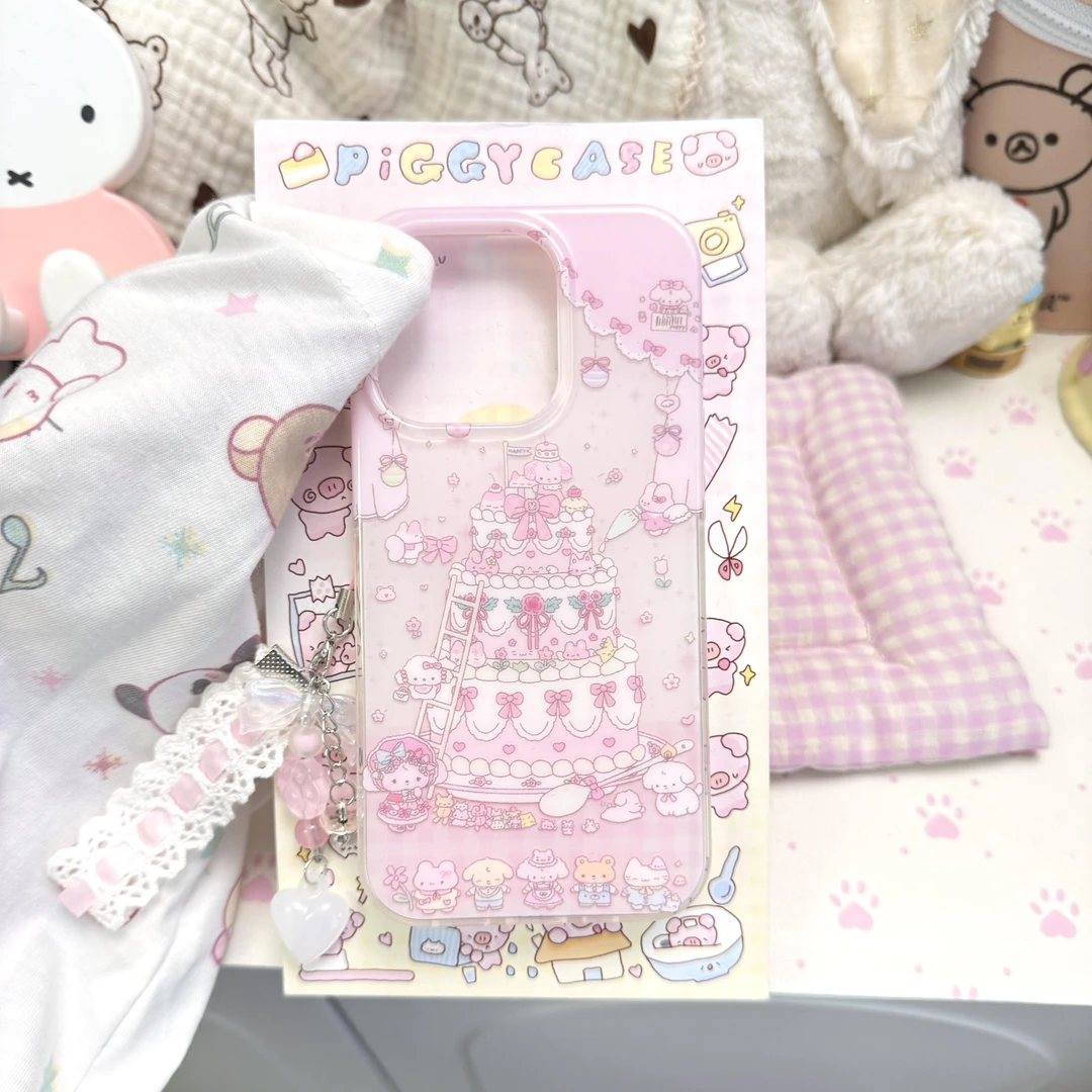 奥菲顿小麦云蛋糕适用iPhone16/15promax大孔苹果14手机壳13/12套