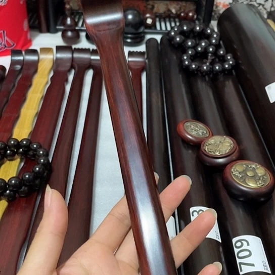 木红色一体加长款50痒痒挠