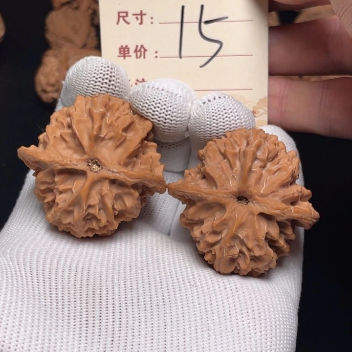 文玩核桃把件苹果园42尺全品白茬15