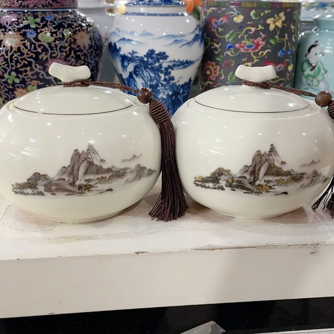 【闪购商品】罐陶瓷茶叶罐密封罐