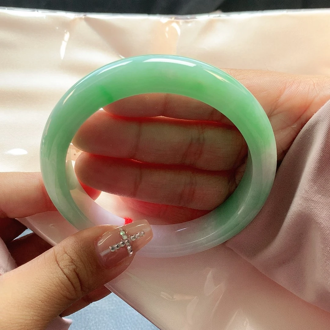 未镶嵌手镯翡翠60圈1007