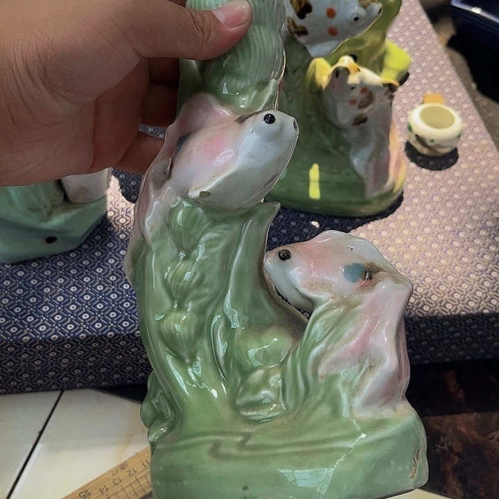摆件，烧制问题都是正常的125瑕疵品