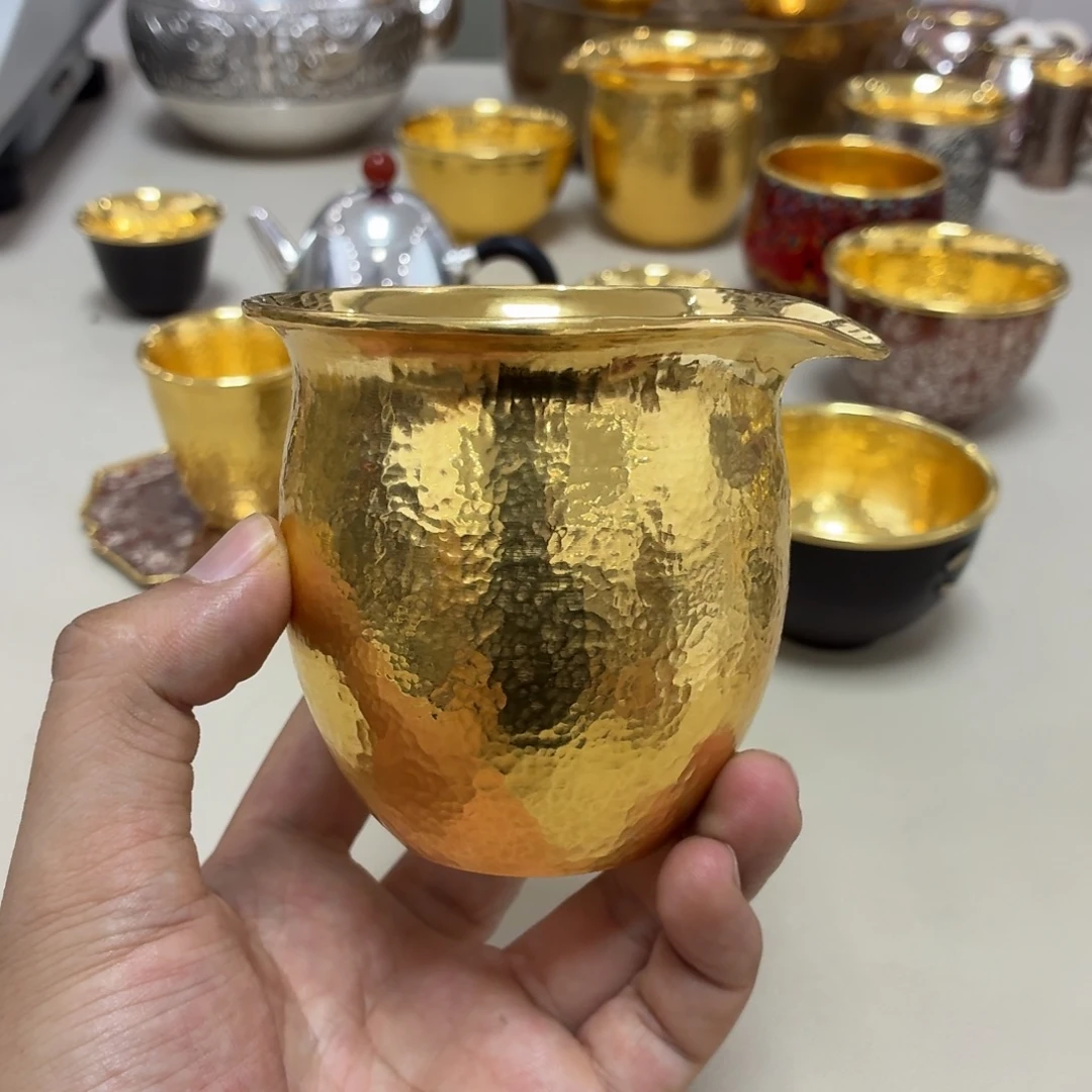李小鹤里外金8克足金金杯