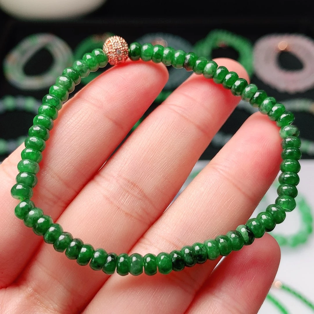 未镶嵌手链翡翠翡翠