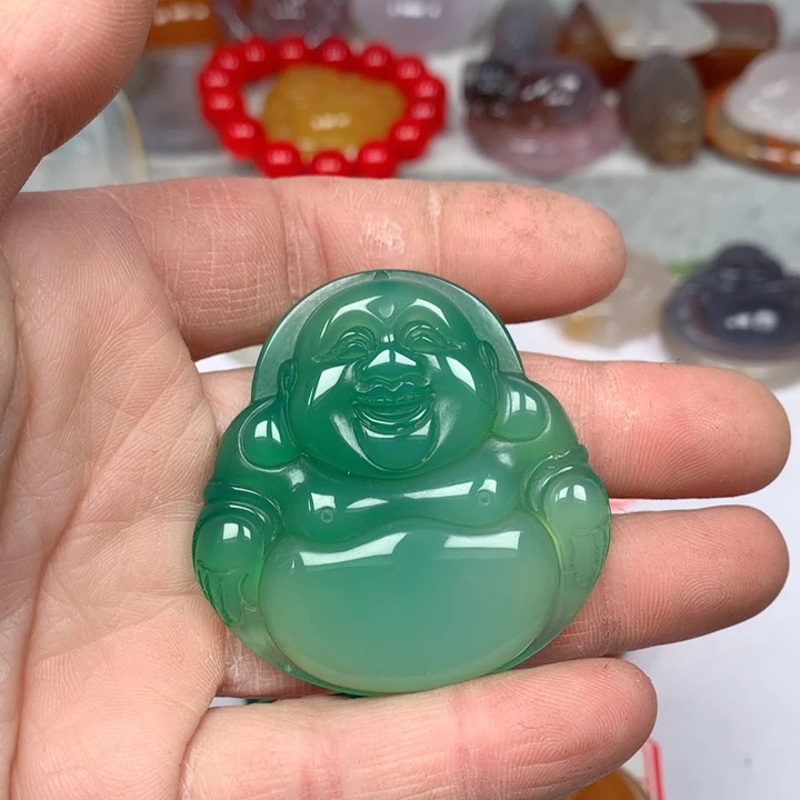 玛瑙/玉髓颈饰未镶嵌风**语