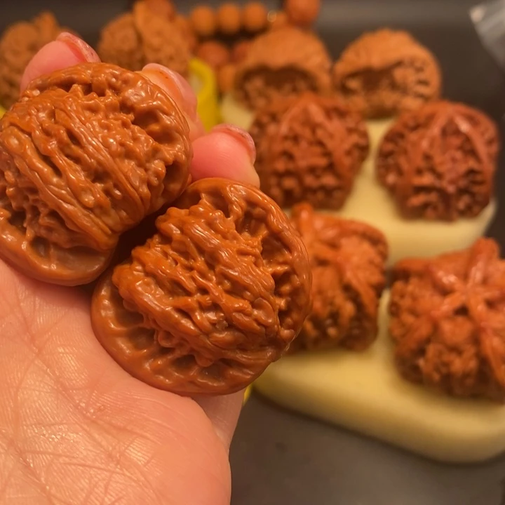 桃核吊坠一***?工艺核桃