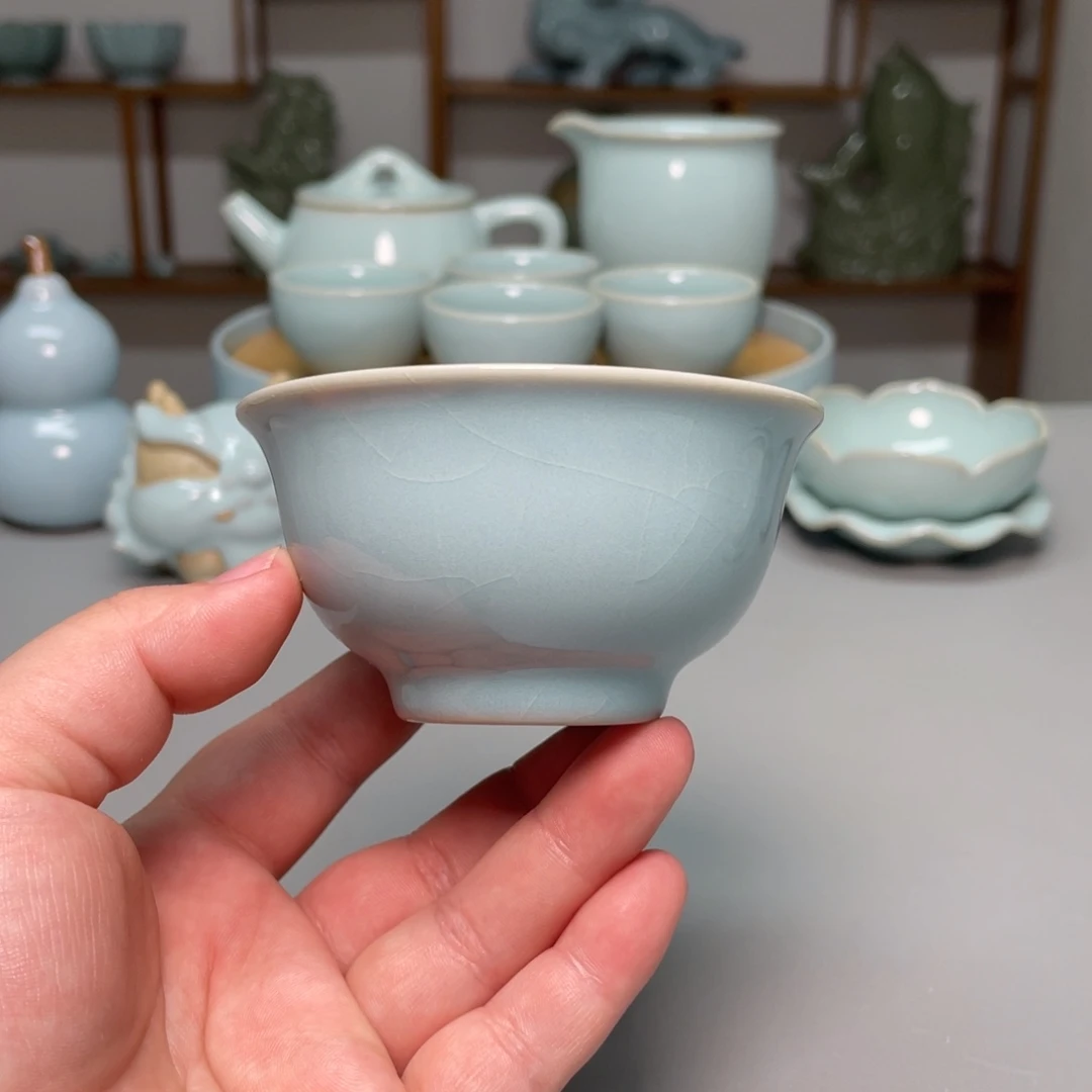 瓷永乐杯带礼盒张君老师