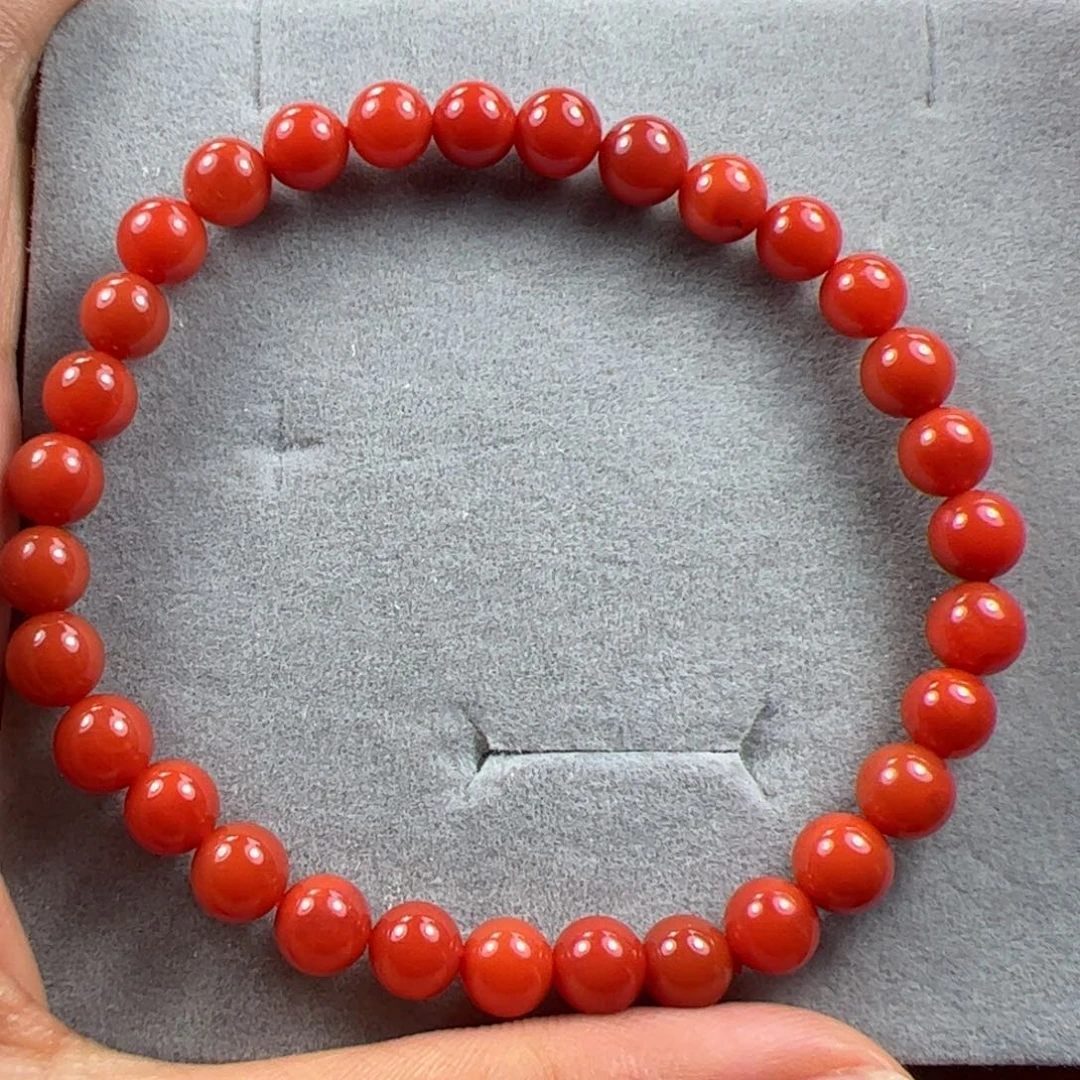南红玛瑙手串未镶嵌