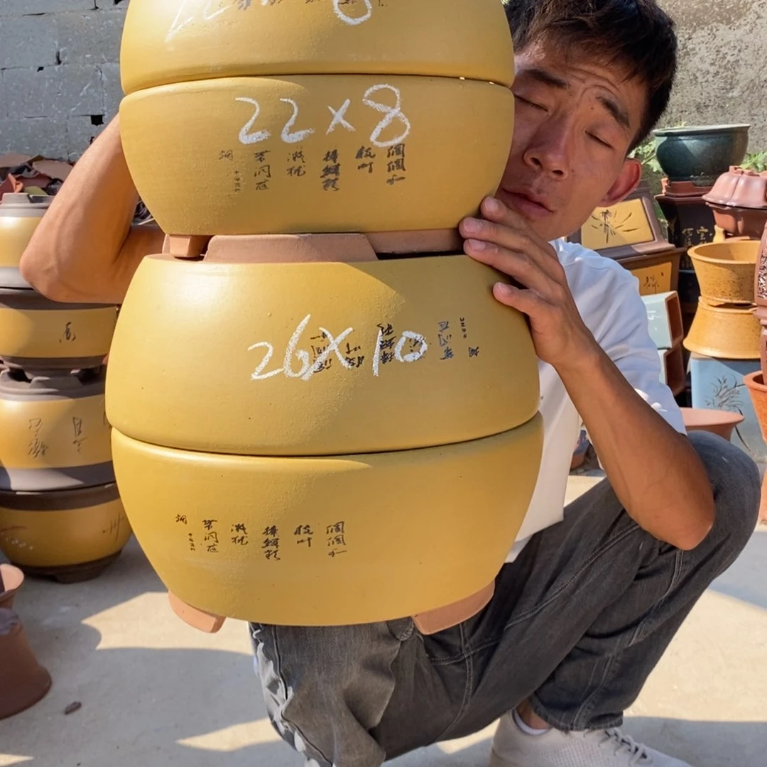 紫砂花盆紫砂壶的时候我就