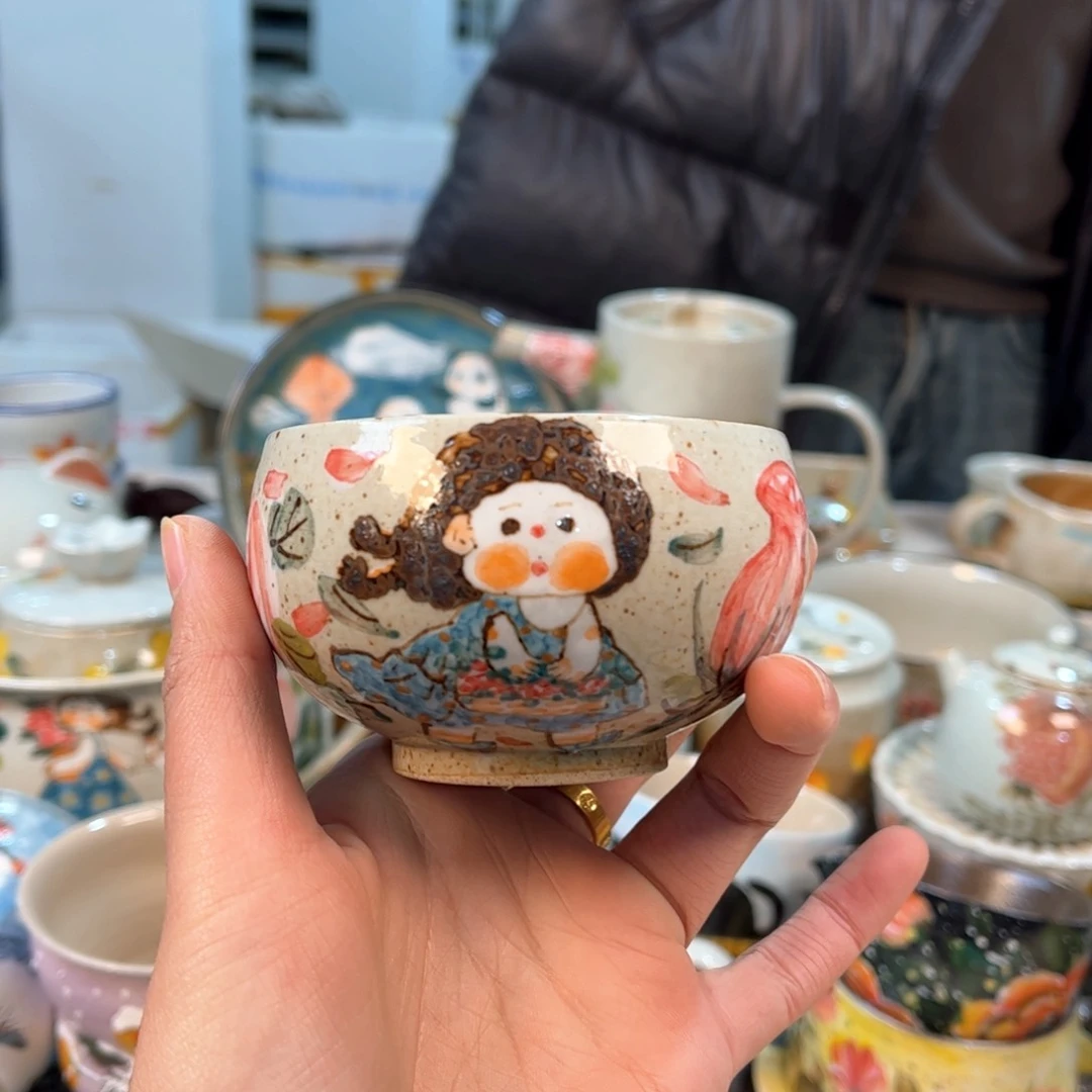 景德镇陶瓷手工杯