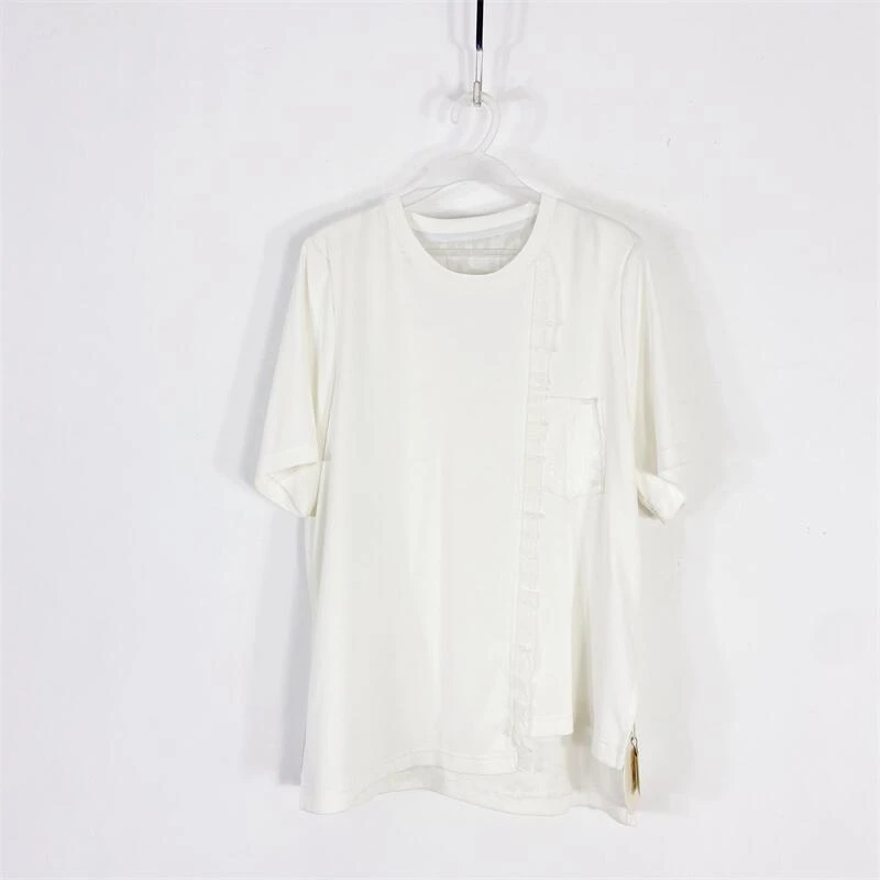 【77衣橱】KD2838精品女装上衣短袖T恤气质轻奢【红人上新】