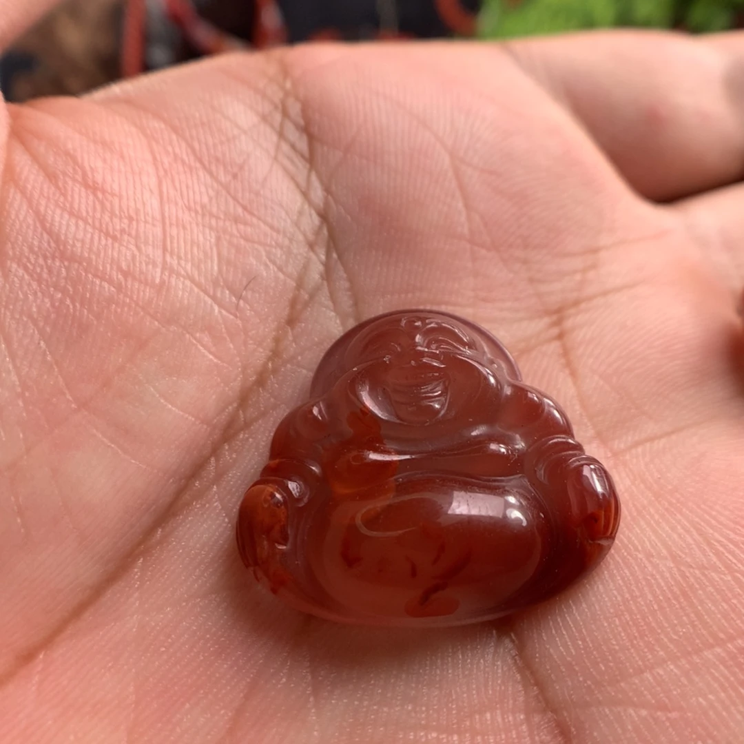 牧***神南红玛瑙未镶嵌颈饰