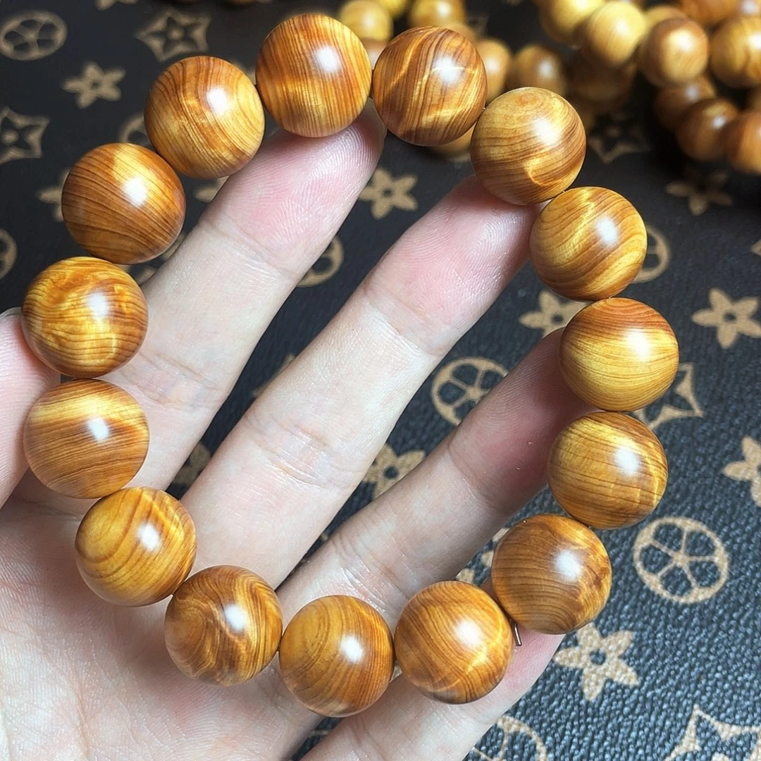 柏木（崖柏）手串/手链崖柏陈化1.5龙胆闪电