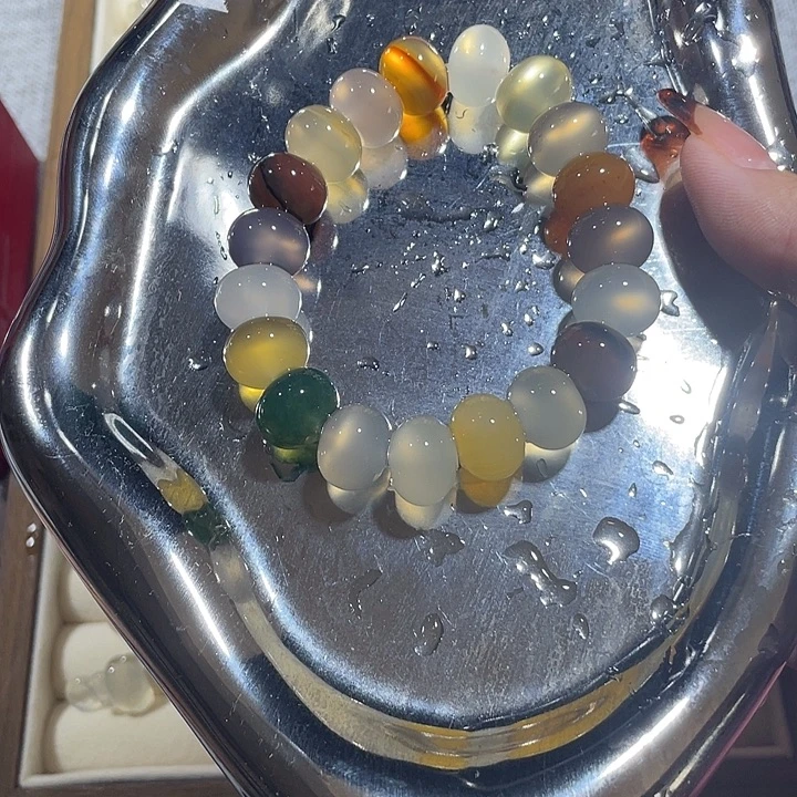 玛瑙/玉髓合金玉牌