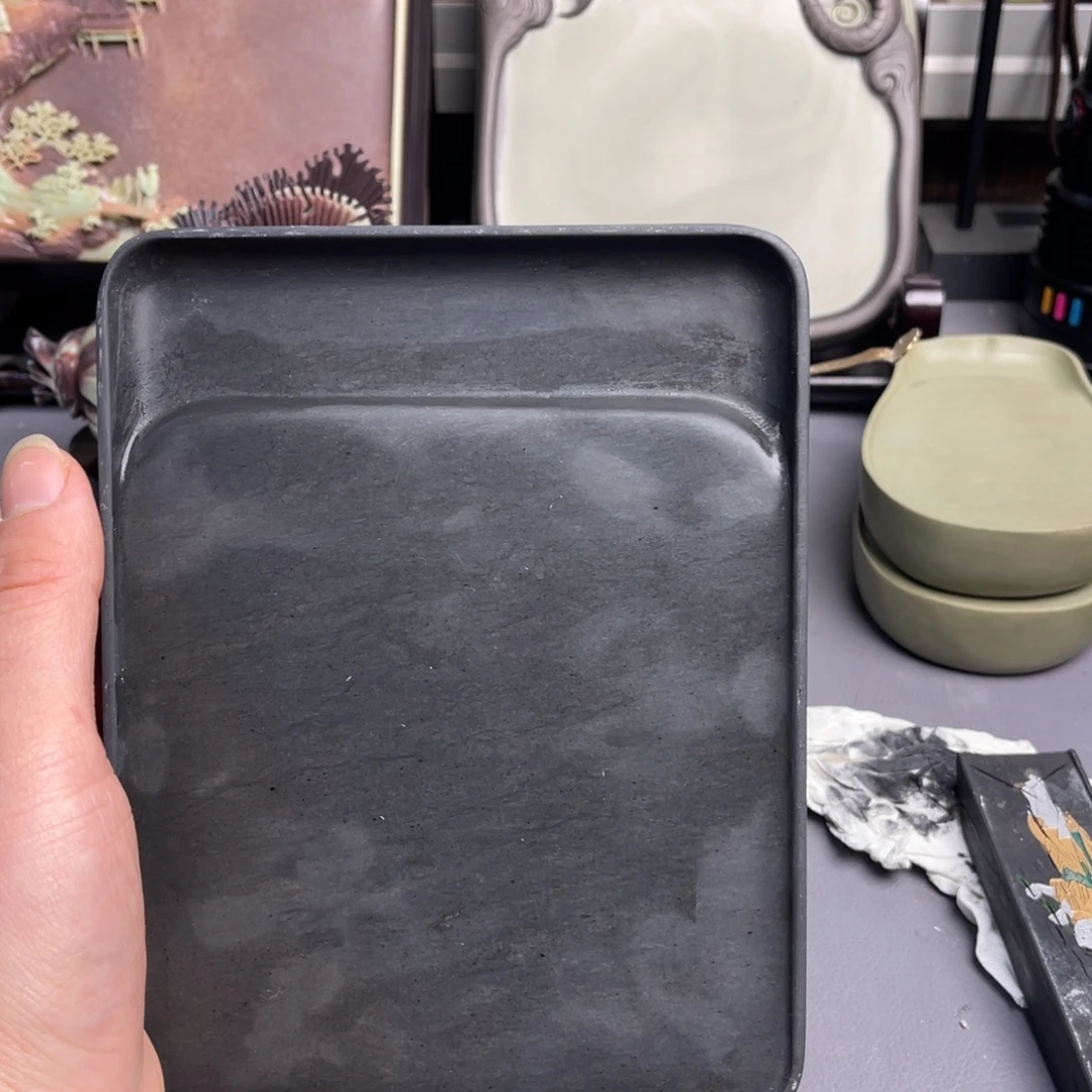 用***5易砚老坑塔山青砚台