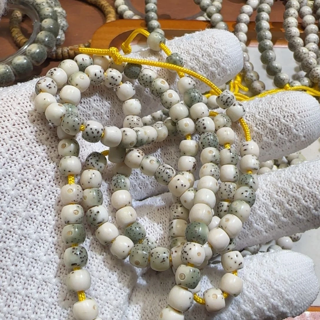 星月菩提手串65鼓珠