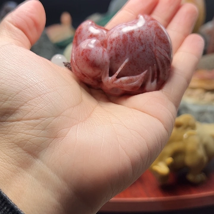 寿山石寿山石手把件