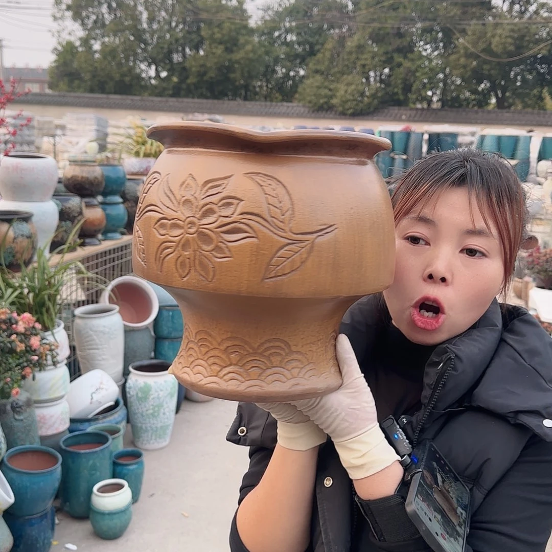 王嫂花盆1211-188高26口24