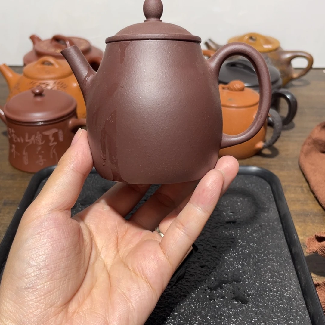 茶壶紫砂宜兴紫砂7.160