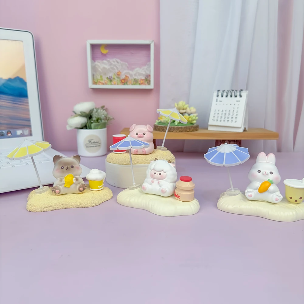 萌动假日系列摆件带走一套4个
