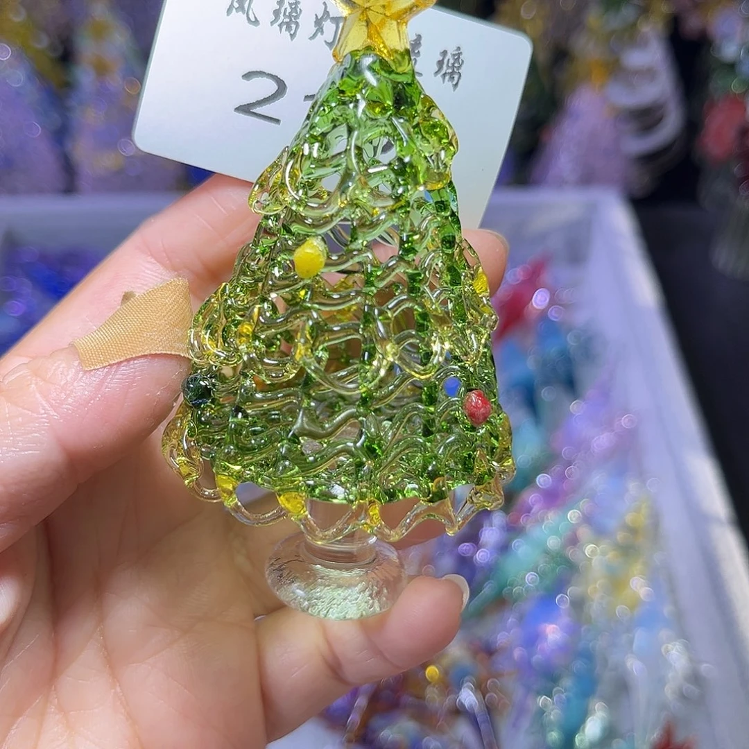 玻璃吊坠（不含链）21圣诞树