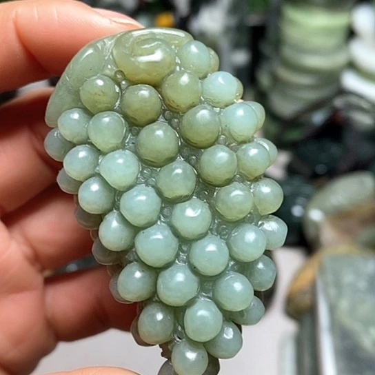 未镶嵌和田玉（糖玉）珠宝半成品