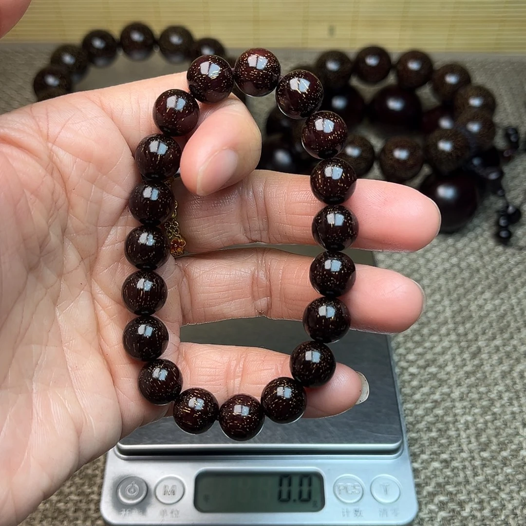 檀香紫檀（小叶紫檀）1.0 19颗 爆星