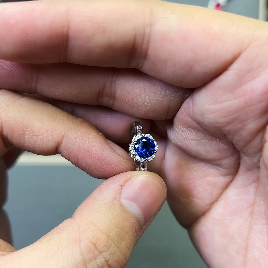 戒指合金蓝宝石30586808