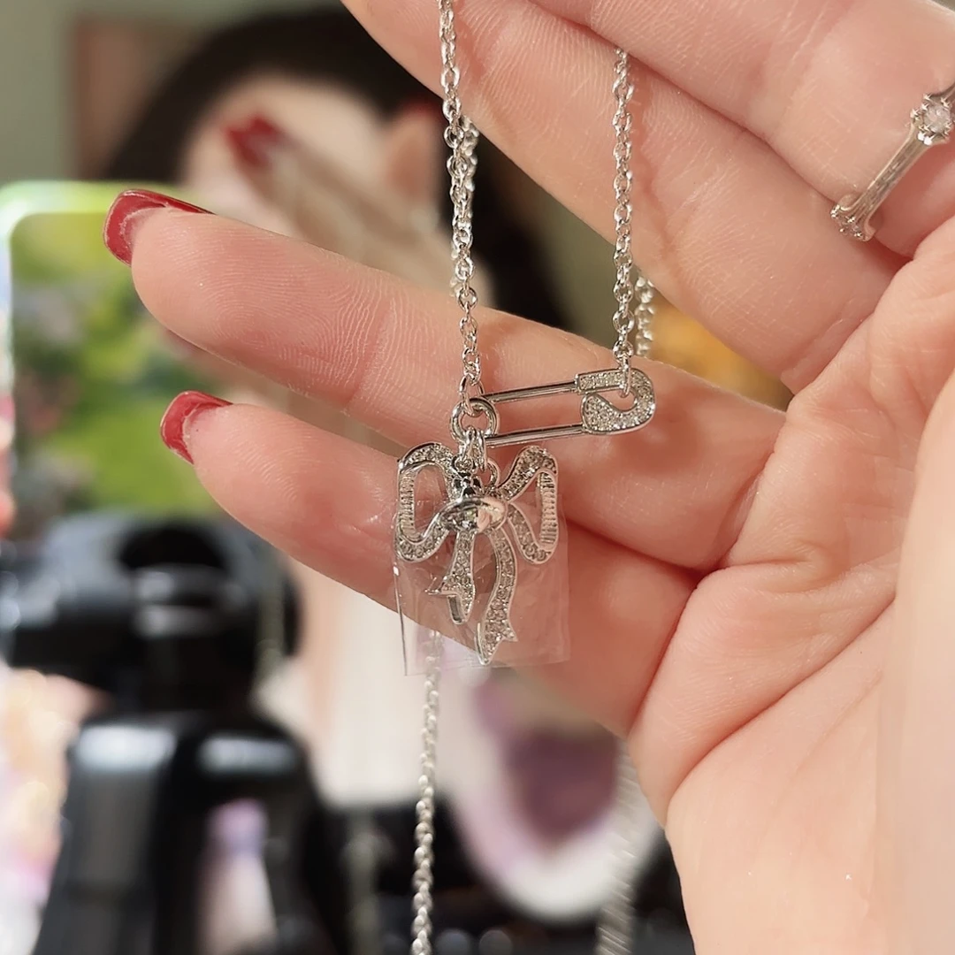 锆石纯铜合金项链