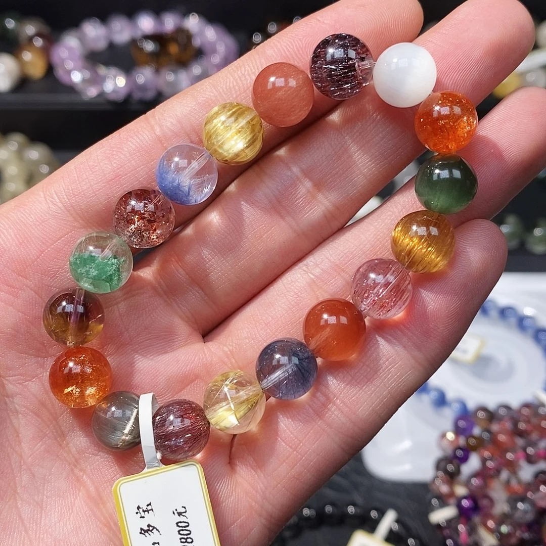 水晶未镶嵌手链多宝10.2