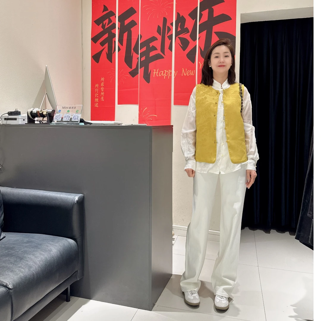 mini70063新款国风马甲百搭马夹休闲