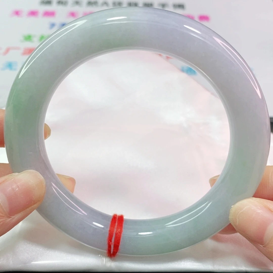 翡翠手镯未镶嵌62圆条