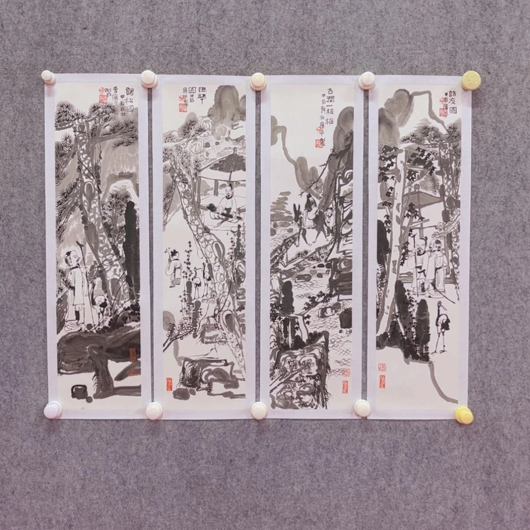 国画李广平老师作品