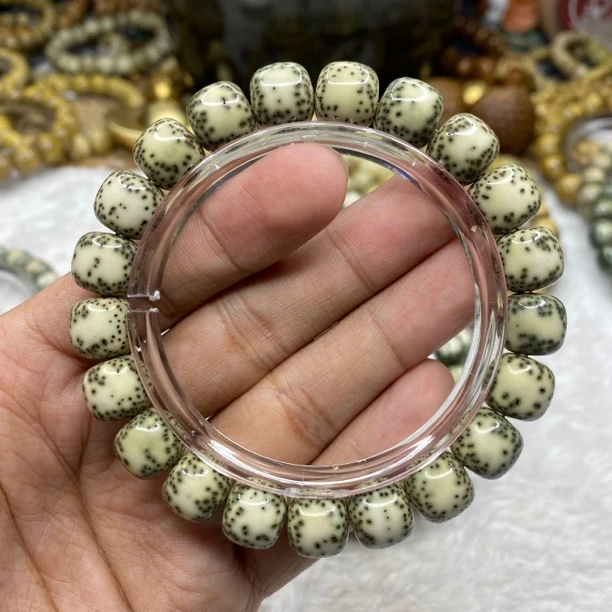 11*10青花瓷双留白小细星海南星月菩提手串直销正品保障