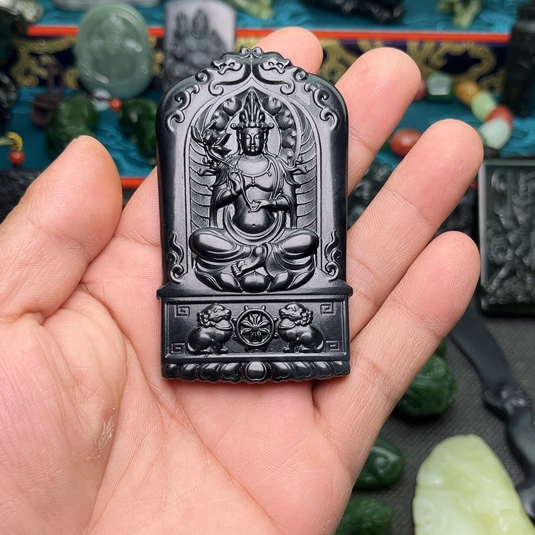 和田玉颈饰未镶嵌ᝰ****