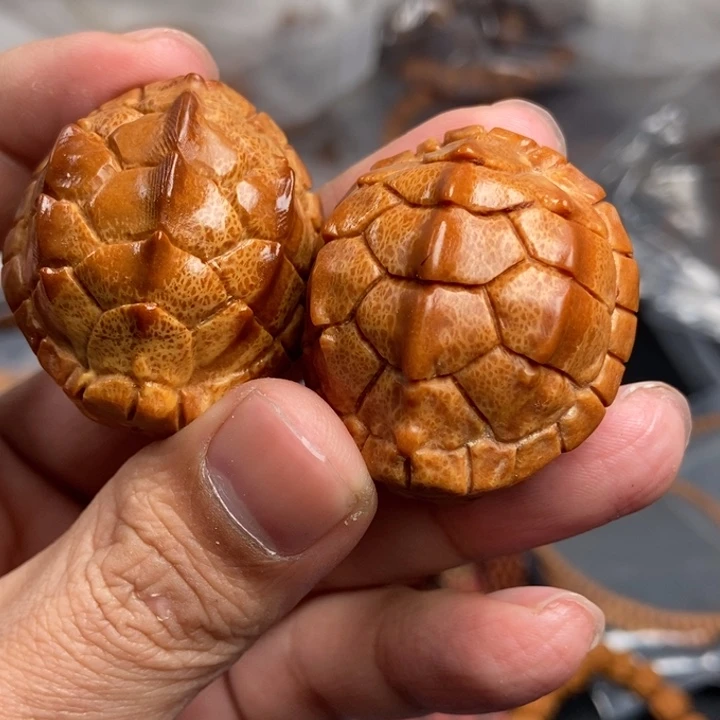 猴头核桃吊坠今天