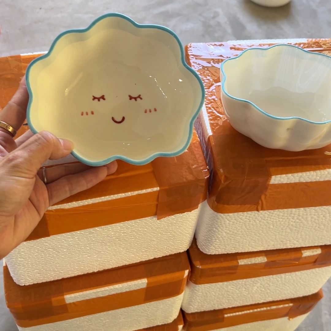 摆件高温陶瓷釉下彩正品