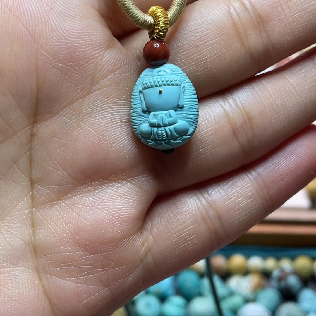 绿松石未镶嵌配饰