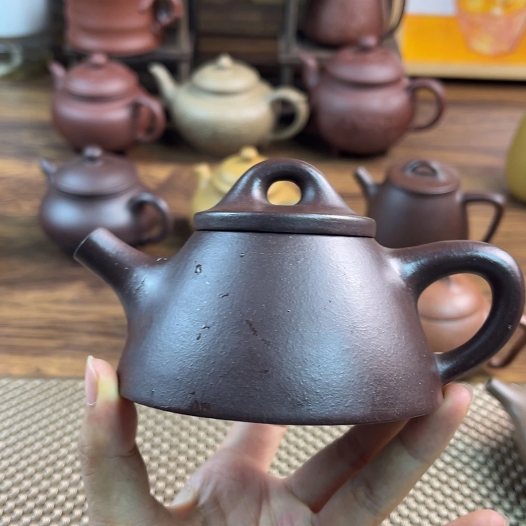 茶壶紫砂手工制作工艺精湛160c