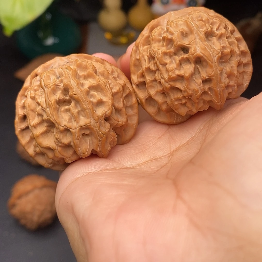 把件文玩核桃守**福苹果