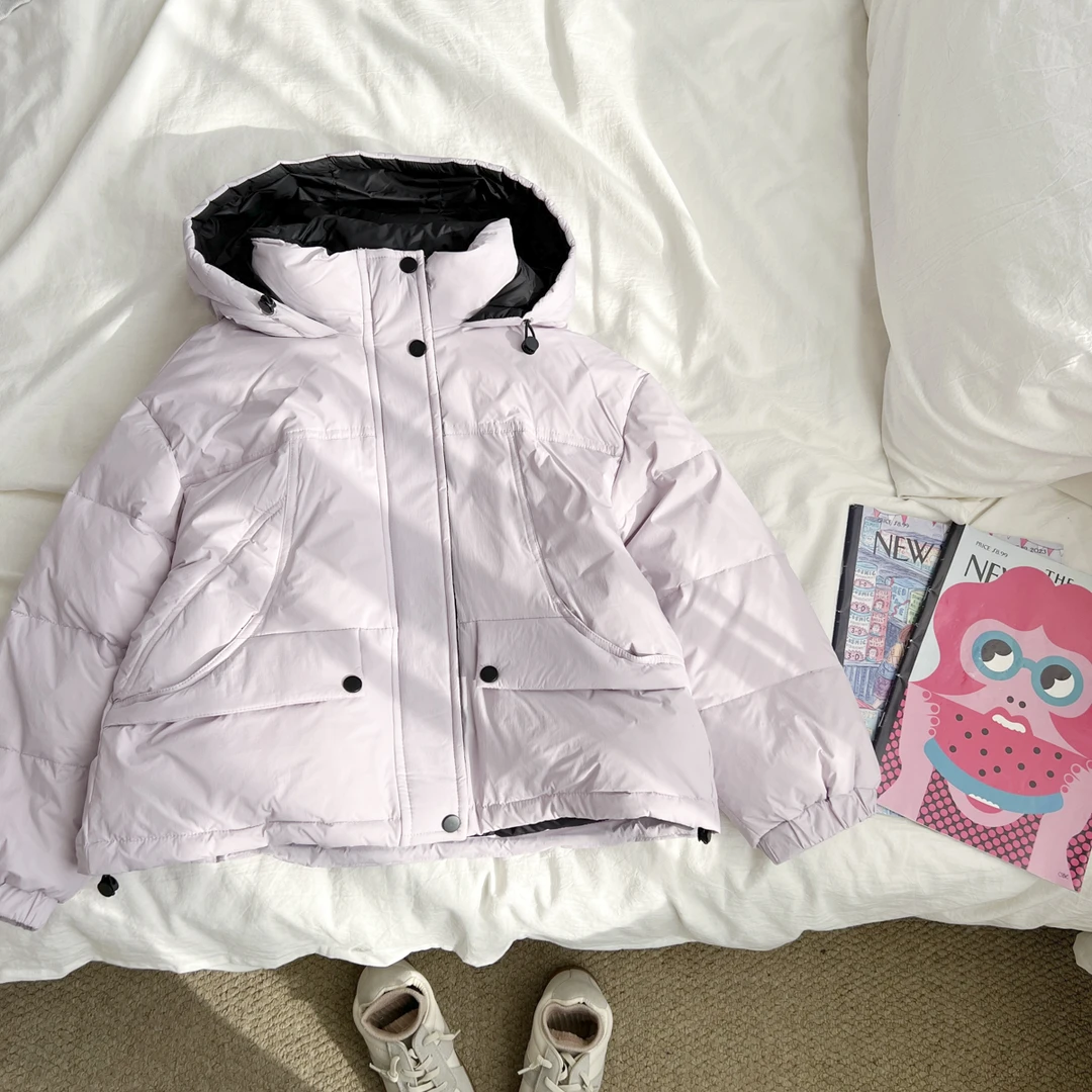 【原版】女童冬装加厚连帽羽绒外套中大童保暖上衣MGYDW56830