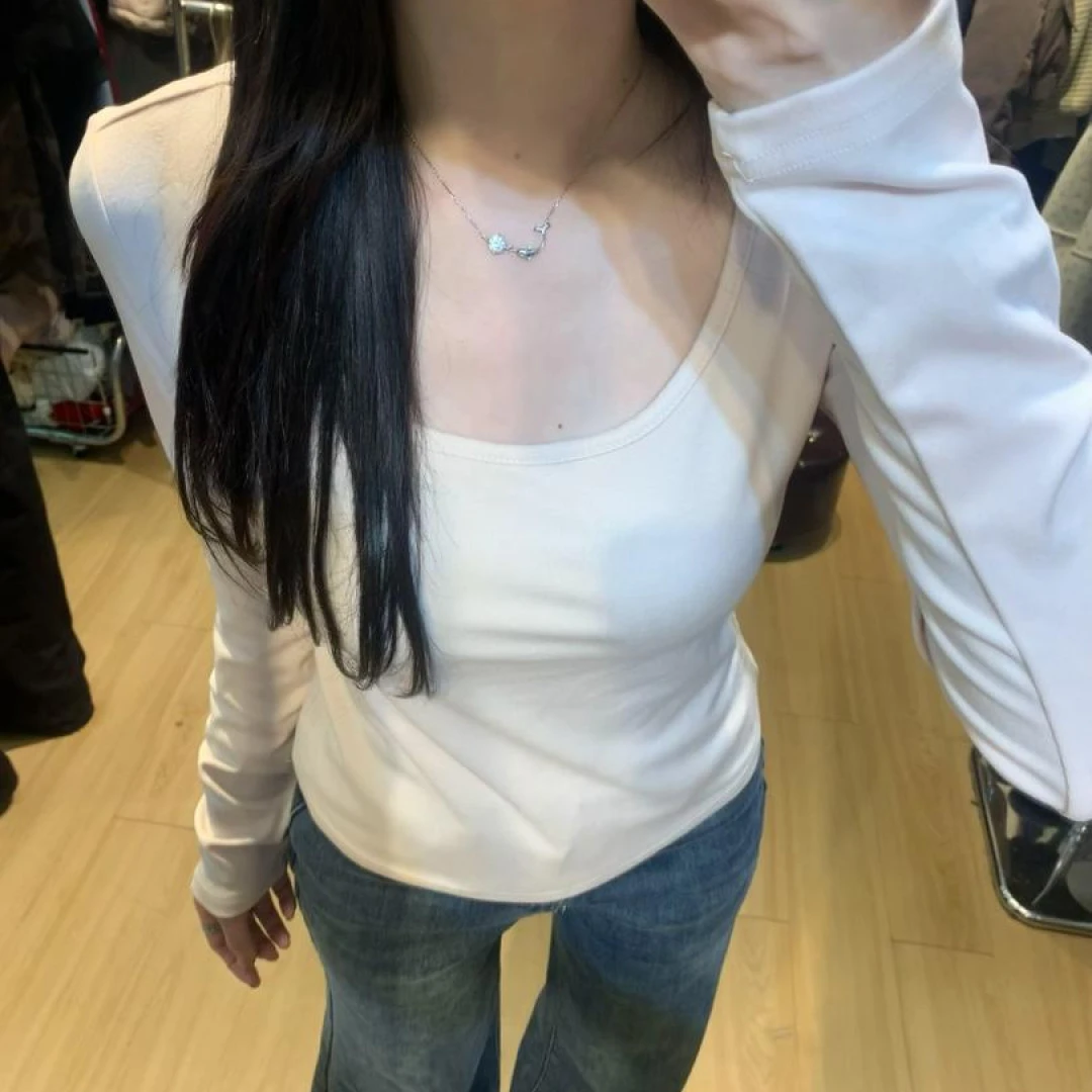 【dd】甜心打底上衣软糯加厚磨毛保暖透气