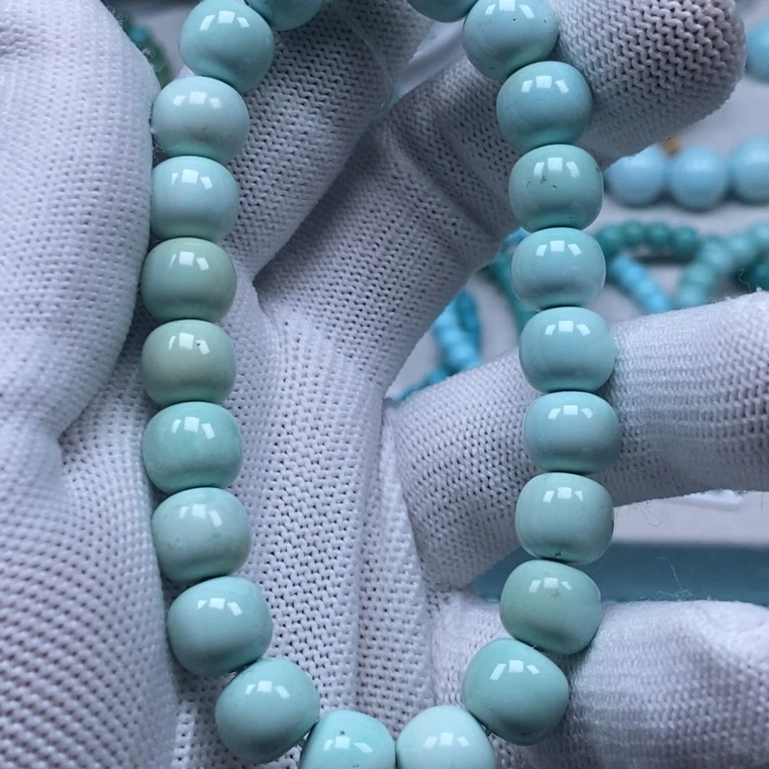 绿松石未镶嵌原矿纯干料绿松石