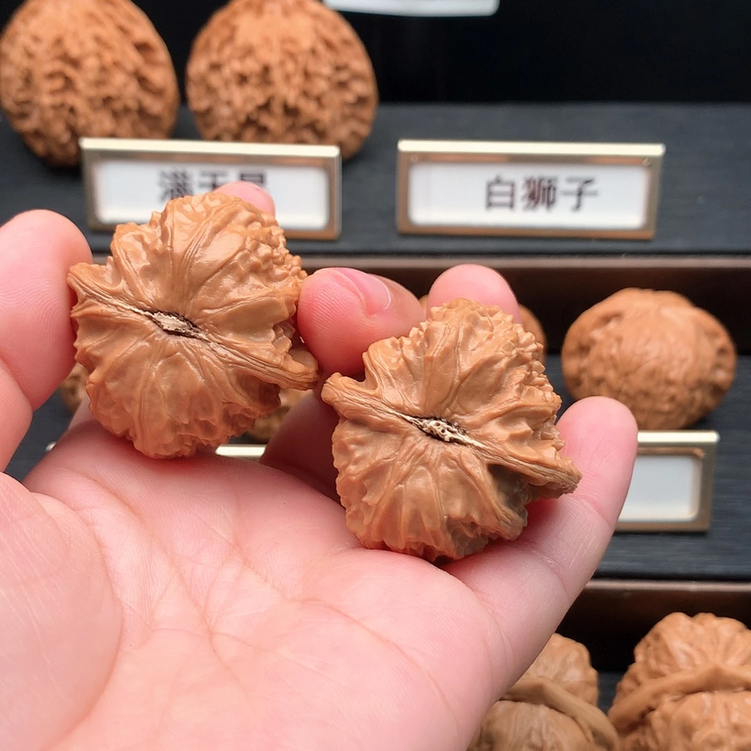 文玩核桃吊坠21号白狮子37