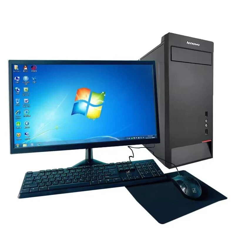 95新 Lenovo/联想 联想I5办公电脑加显示器全套