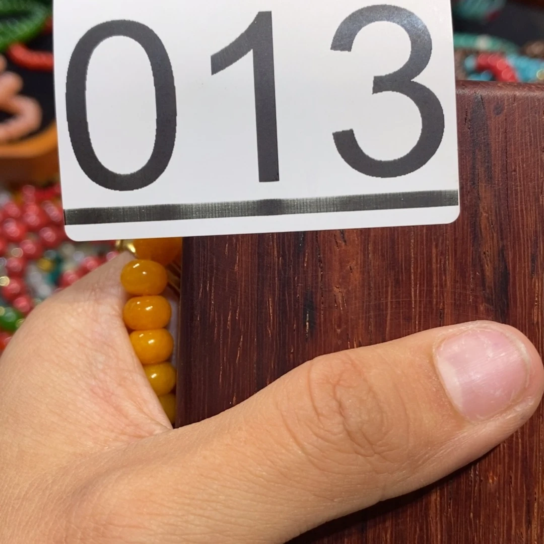 木圆珠圆雕手工串013