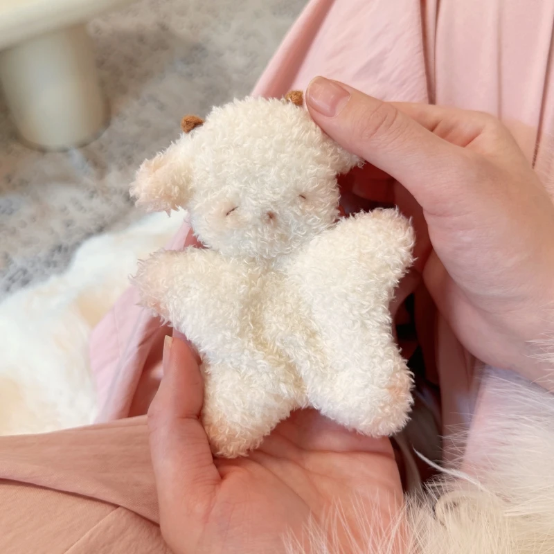 小羊玩偶豆袋diy材料包毛绒挂件创意礼物送女生女朋友闺蜜情侣